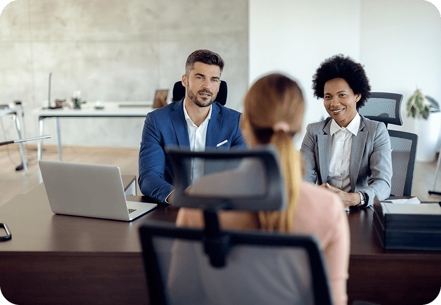 Employment lawyers in consultation